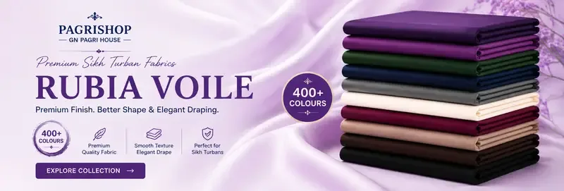 Rubia Voile Turbans Collection