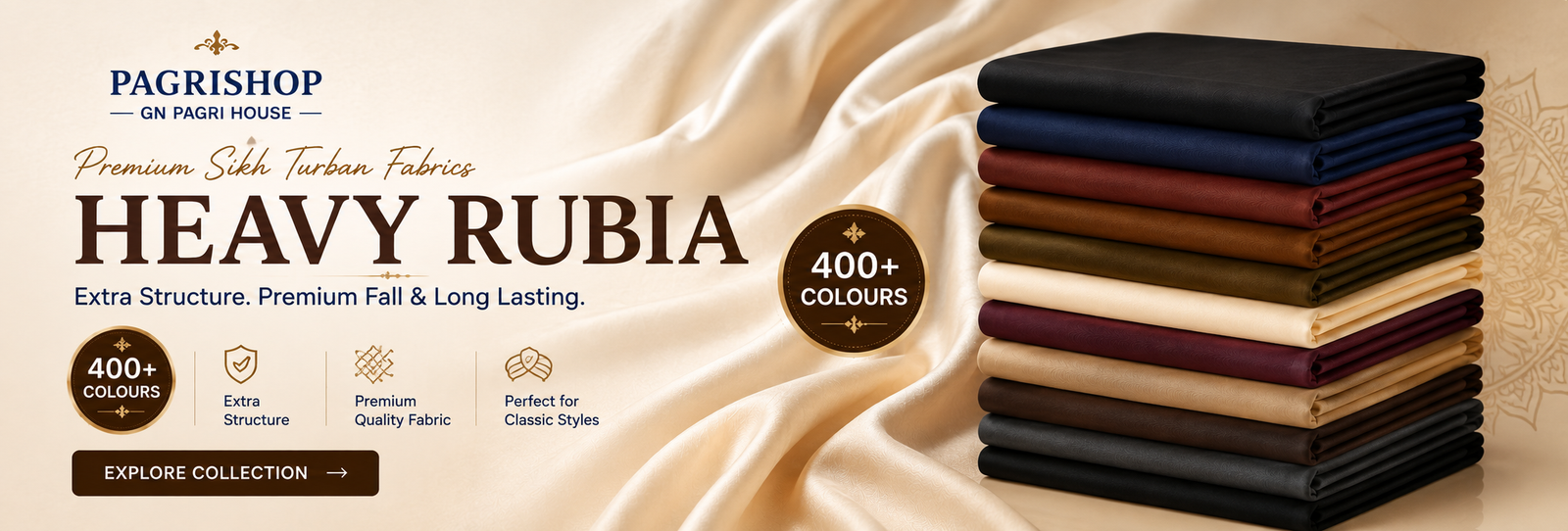 Heavy Rubia Turbans Collection